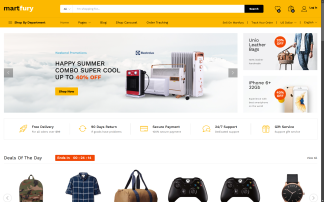 Website de produtos variados